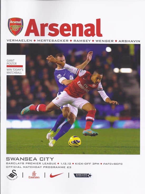 Arsenal FC v Swansea City FC